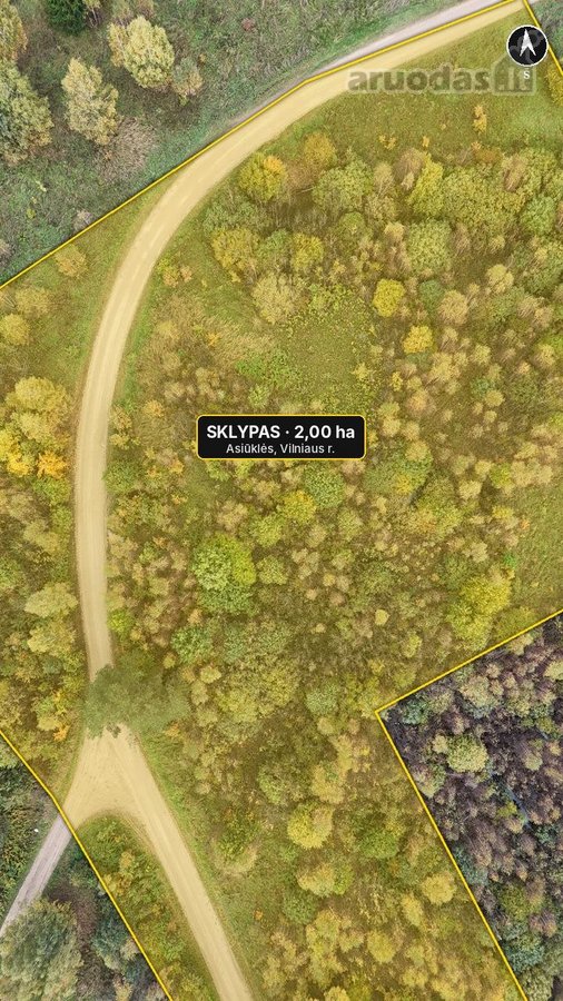 Parduodamas 2,00 Ha Sklypas Vilniaus Raj., - nuotraukos Nr. 3