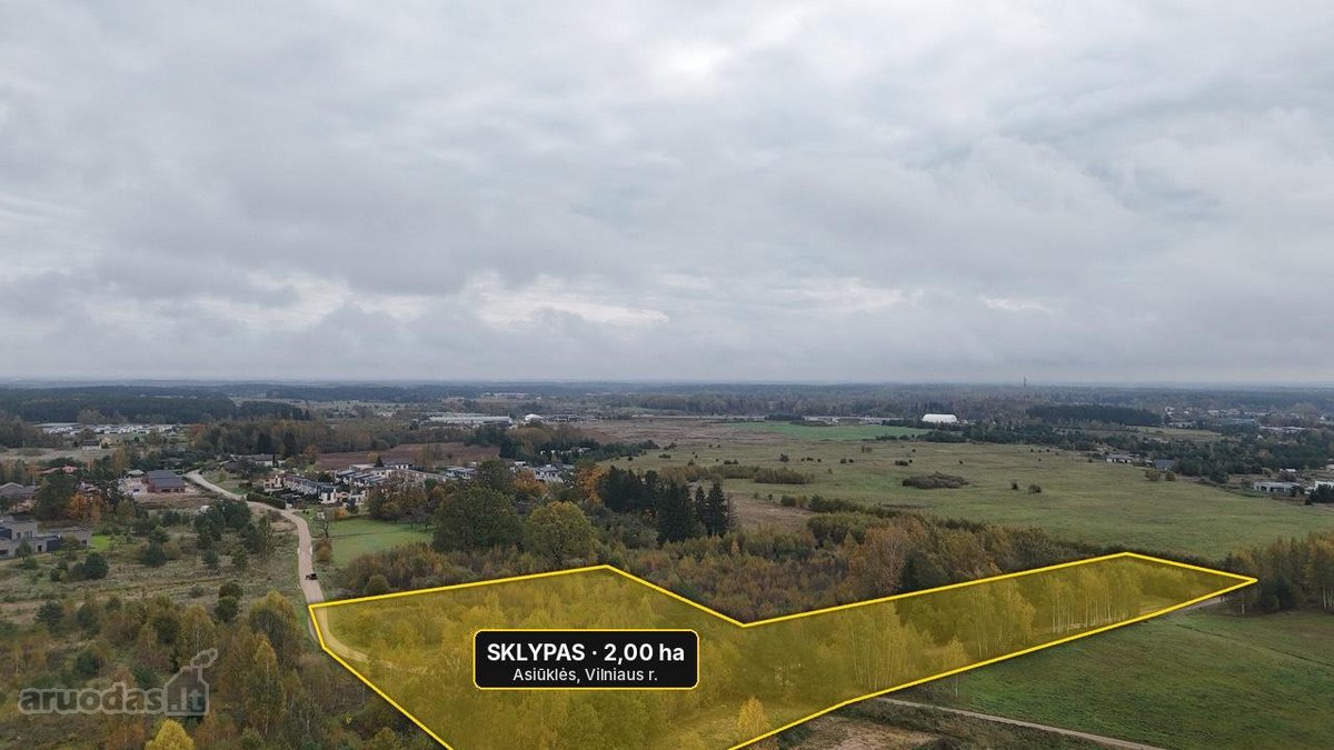 Parduodamas 2,00 Ha Sklypas Vilniaus Raj., - nuotraukos Nr. 2
