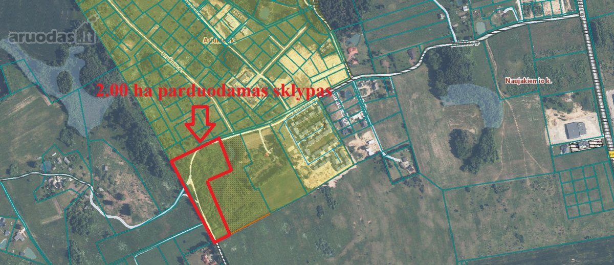 Parduodamas 2,00 Ha Sklypas Vilniaus Raj., - nuotraukos Nr. 5