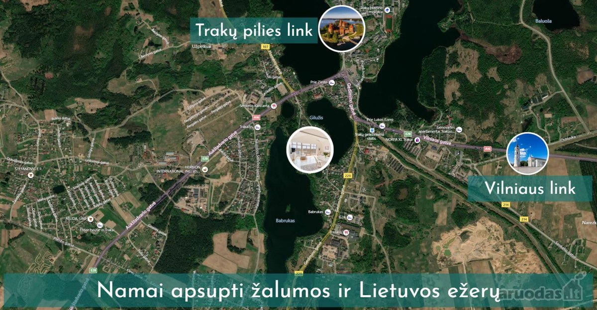 Erdvus butas „Ežerų terasose“ Trakuose (butas - nuotraukos Nr. 24