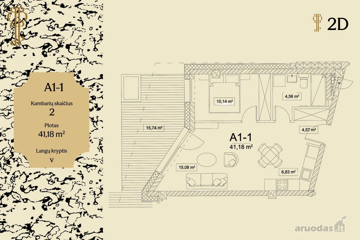 Norai Vanagupėje – butai ir apartamentai tarp - nuotraukos Nr. 9