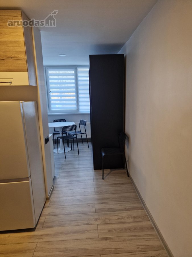 Išnuomojamas 1,5 kambario butas pirmame - nuotraukos Nr. 2