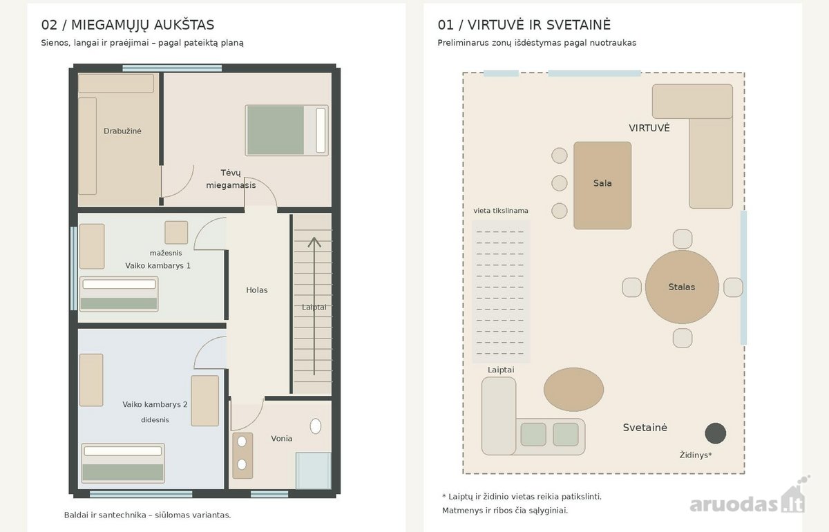 Sublokuotas namas, 177 m², „Kalvų terasos“ - nuotraukos Nr. 15