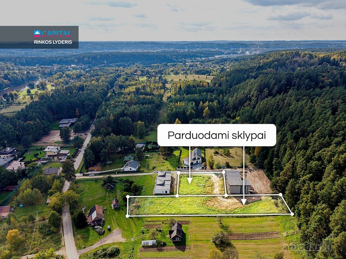 Parduodamas 17 Arų Namų Valdos Sklypas Kartu - nuotraukos Nr. 2