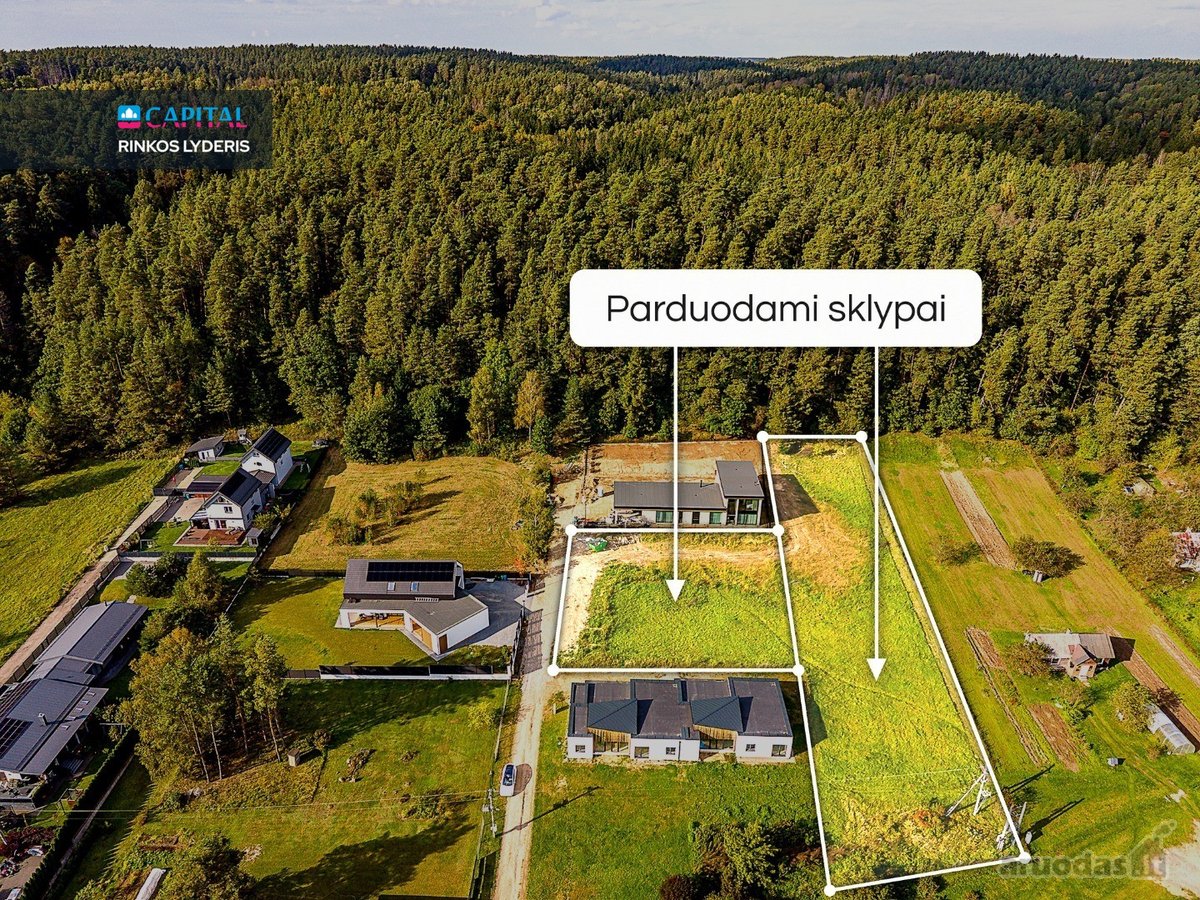 Parduodamas 17 Arų Namų Valdos Sklypas Kartu - nuotraukos Nr. 3