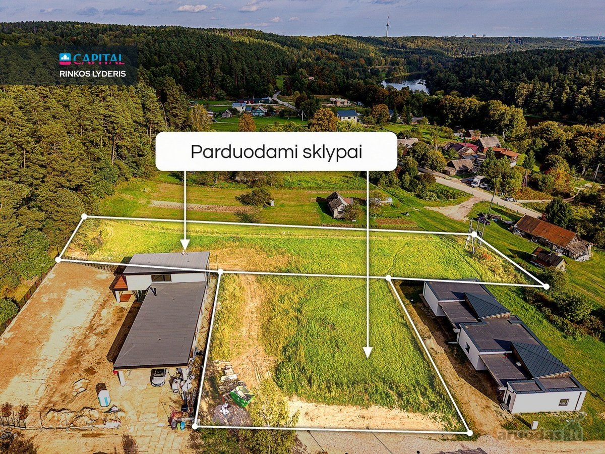 Parduodamas 17 Arų Namų Valdos Sklypas Kartu - nuotraukos Nr. 5