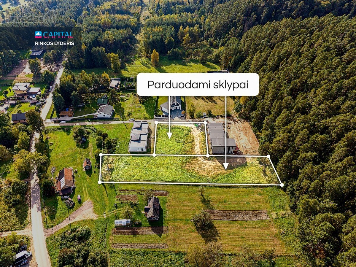 Parduodamas 17 Arų Namų Valdos Sklypas Kartu - nuotraukos Nr. 8