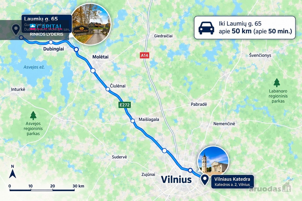 Išskirtinėje vietoje ant ežero kranto - nuotraukos Nr. 28