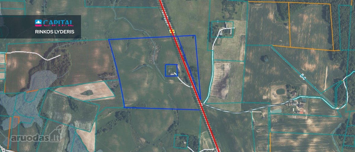 Parduodamas 9,8408 Ha Žemės Sklypų Kompleksas - nuotraukos Nr. 12