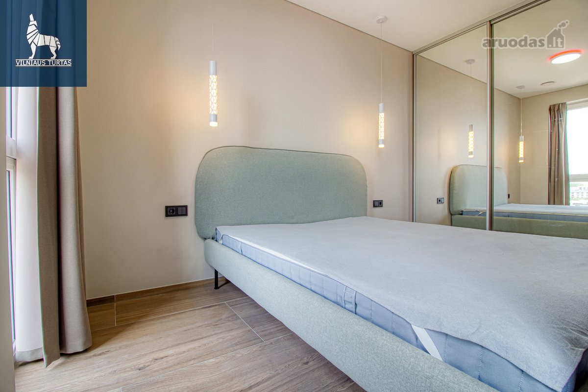 Išnuomojamas jaukus ir šviesus 1,5 kambario - nuotraukos Nr. 12