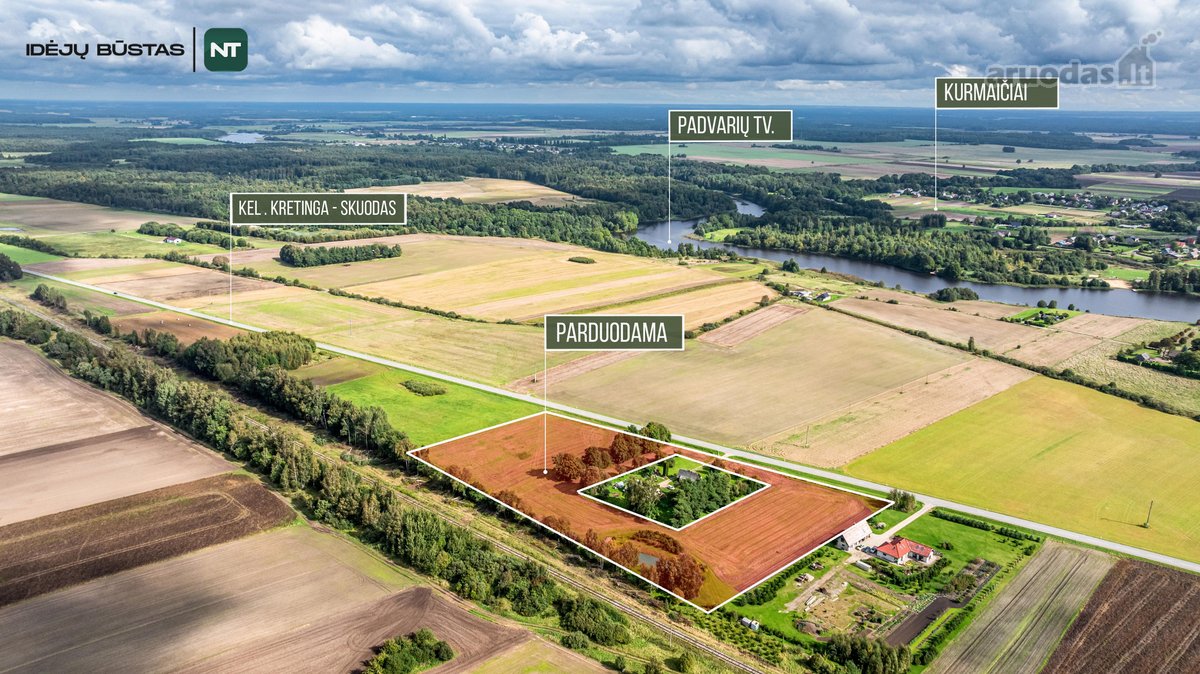 Parduodamas 2,24 Ha Sklypas Su Tvenkiniu - nuotraukos Nr. 7