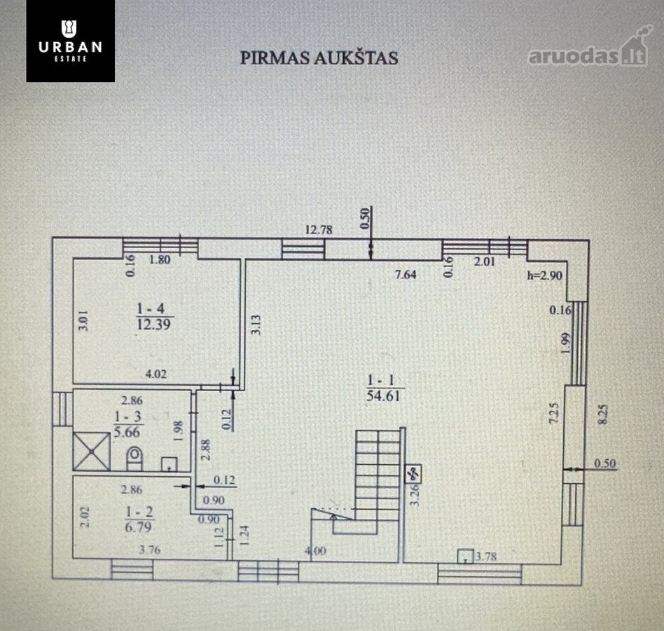 Parduodamas įrengtas 2 aukštų namas Saldenės - nuotraukos Nr. 48