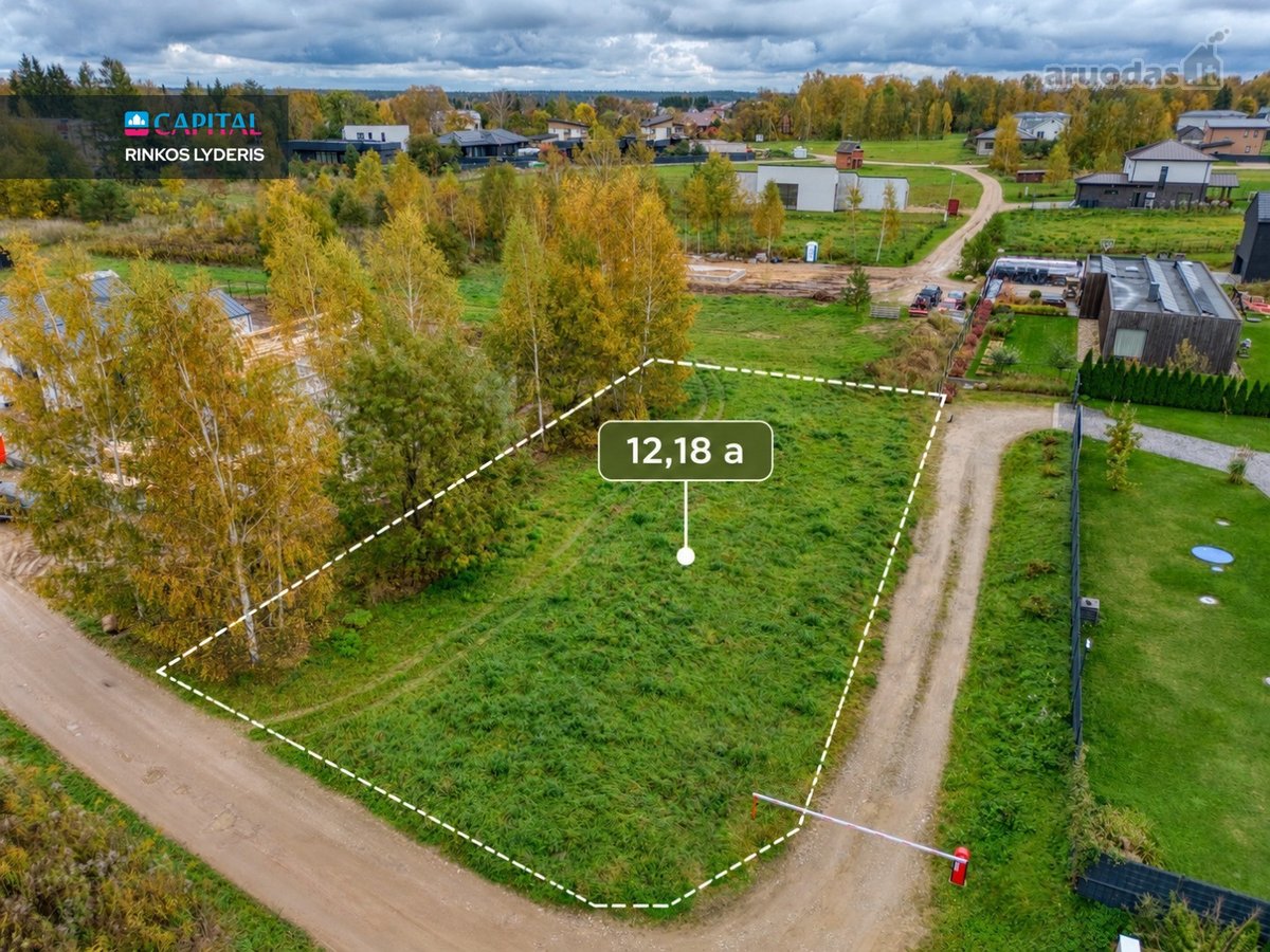 Parduodamas 12,18 A Namų Valdos Sklypas - nuotraukos Nr. 3