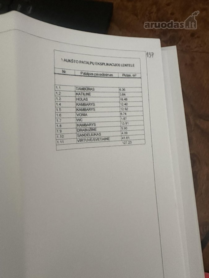 Sklypas su visais leidimais vieno aukšto namo - nuotraukos Nr. 4