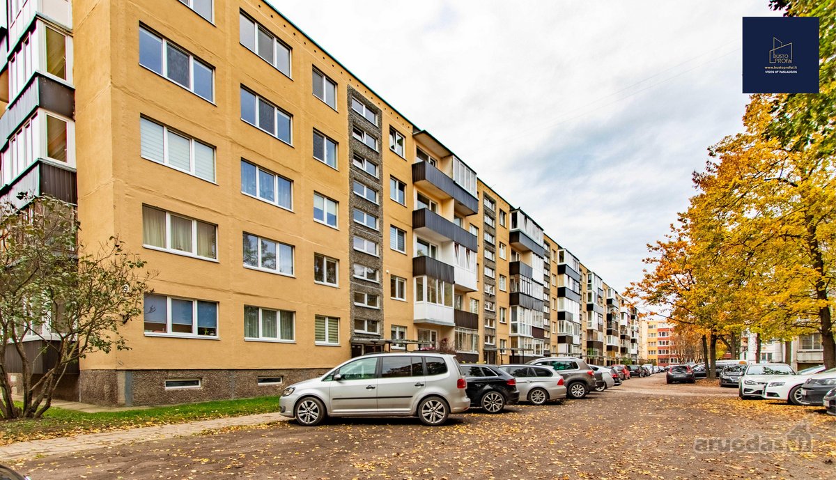 Parduodamas kompaktiškas 3 kambarių butas F. - nuotraukos Nr. 2
