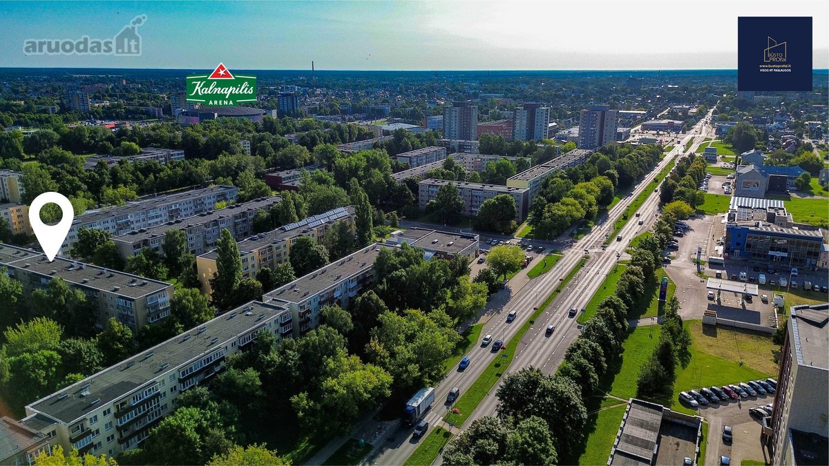Parduodamas kompaktiškas 3 kambarių butas F. - nuotraukos Nr. 17