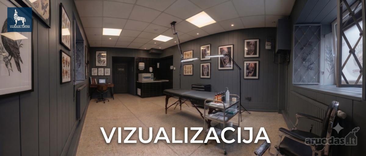 Nuomojamos 43,56 m² patalpos verslui ar - nuotraukos Nr. 14