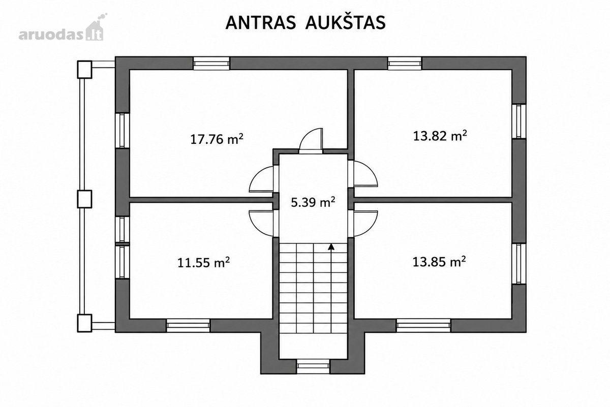Parduodamas Individualus 2 Aukštų Namas Su 15 - nuotraukos Nr. 49
