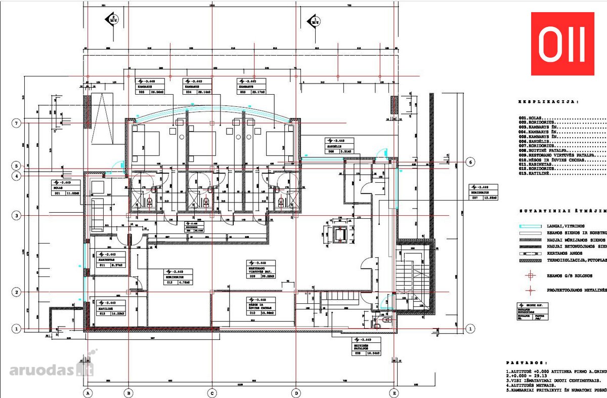 Parduodamas Nebaigtos Statybos 1 226 M² - nuotraukos Nr. 28