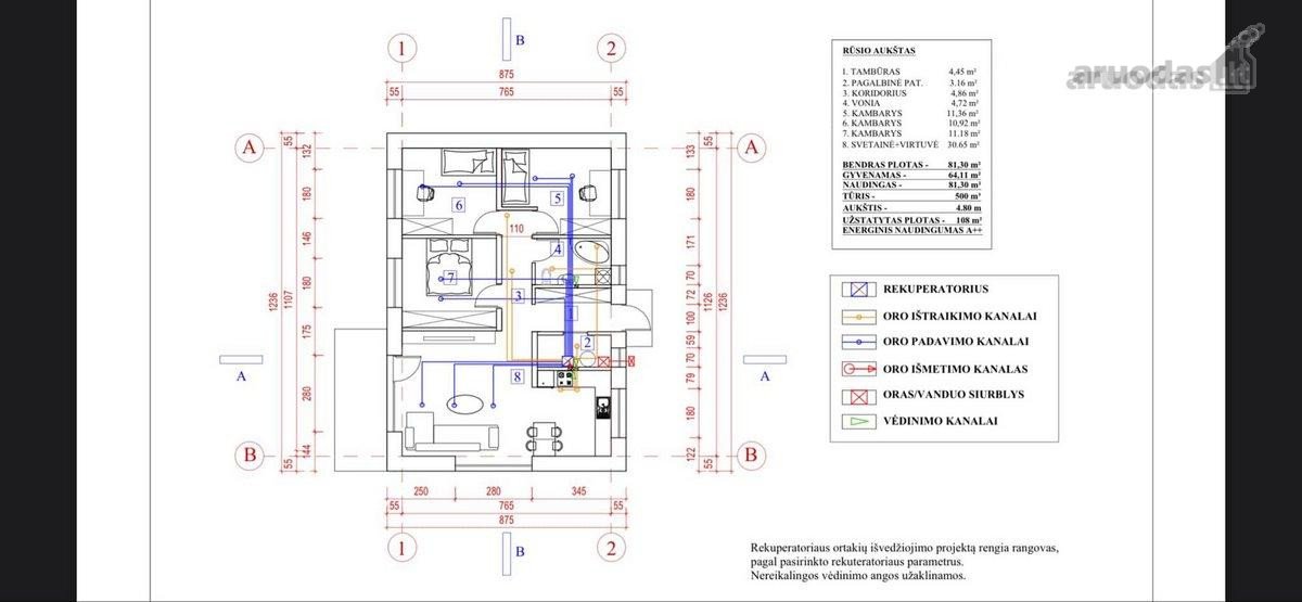 Parduodamas Vieno Aukšto Namas Su 6,78 A - nuotraukos Nr. 28