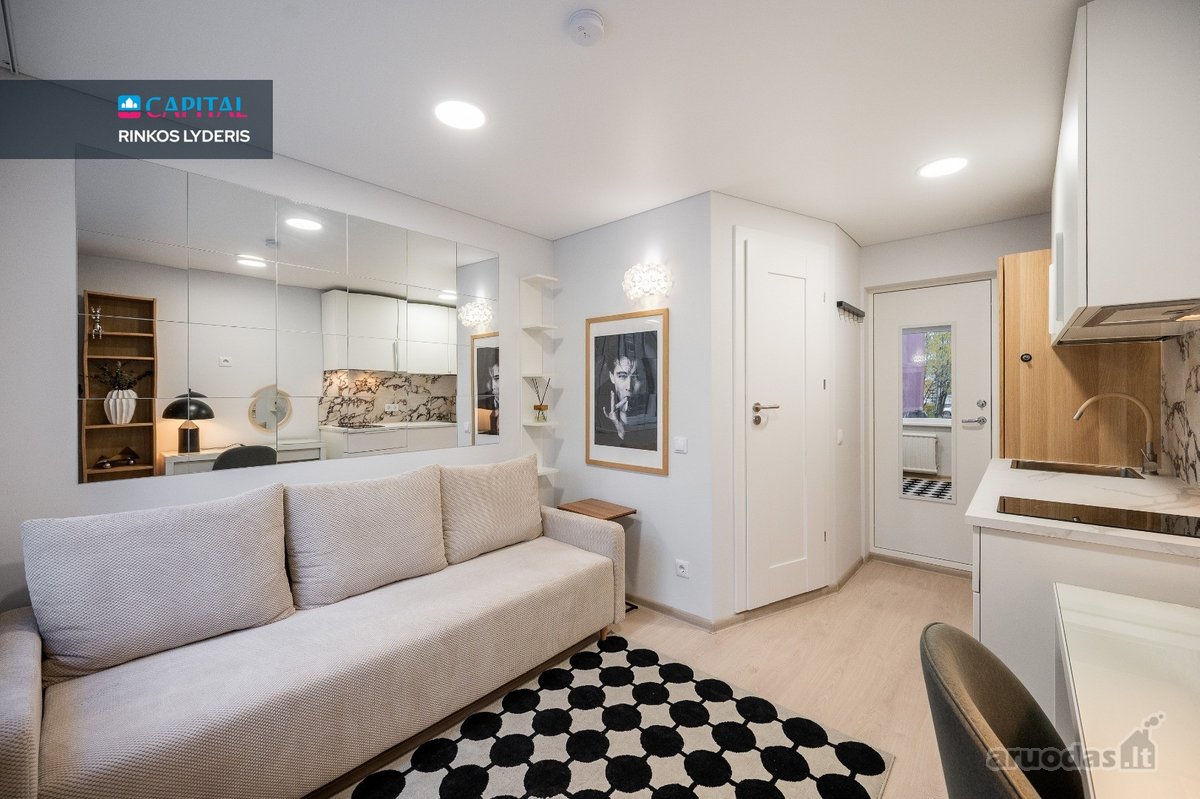 Nuomojama Stilinga 14,36 M² Studija Su - nuotraukos Nr. 2