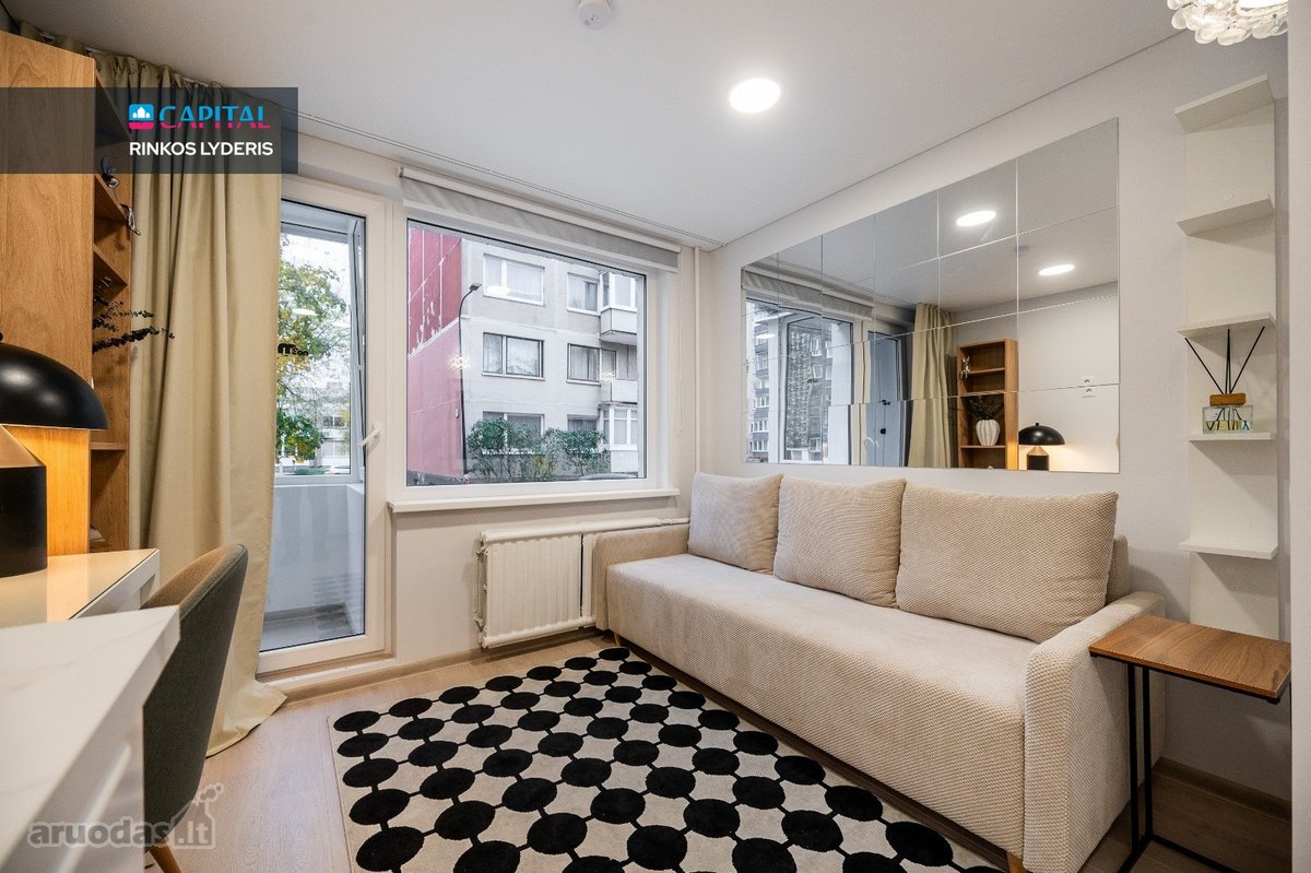 Nuomojama Stilinga 14,36 M² Studija Su - nuotraukos Nr. 4