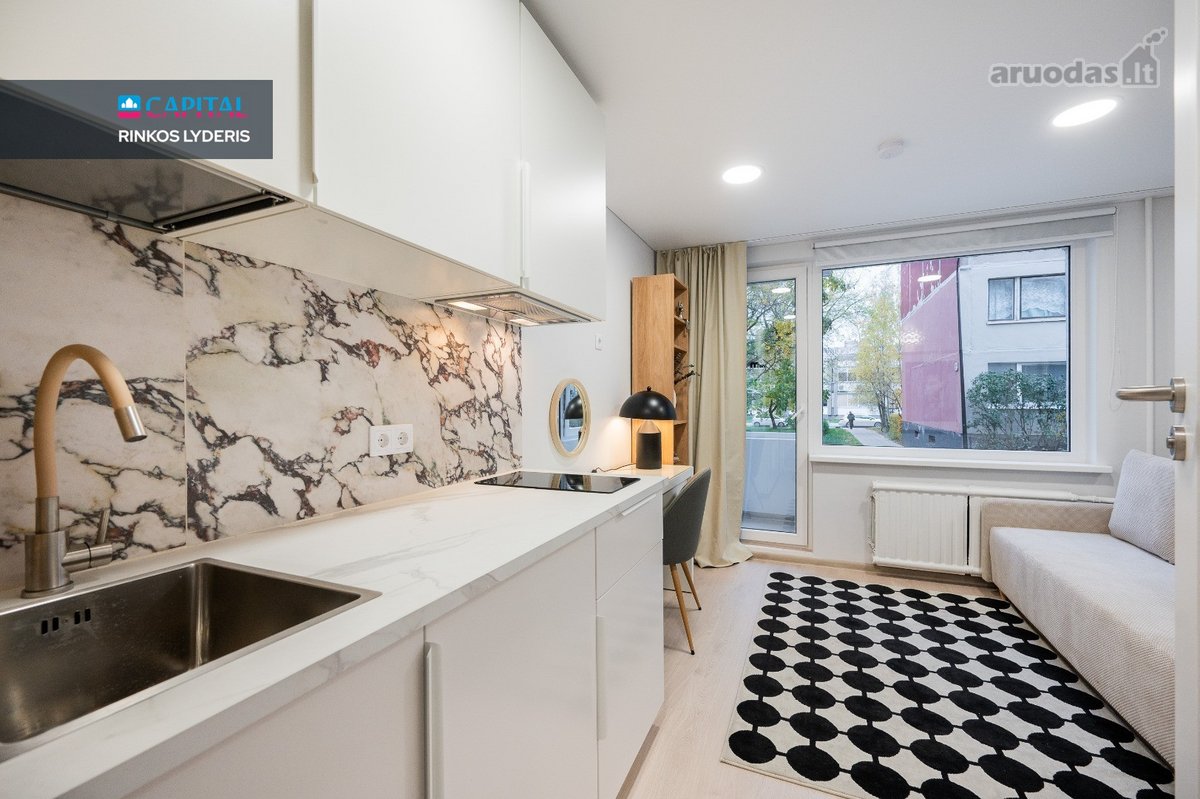 Nuomojama Stilinga 14,36 M² Studija Su - nuotraukos Nr. 5