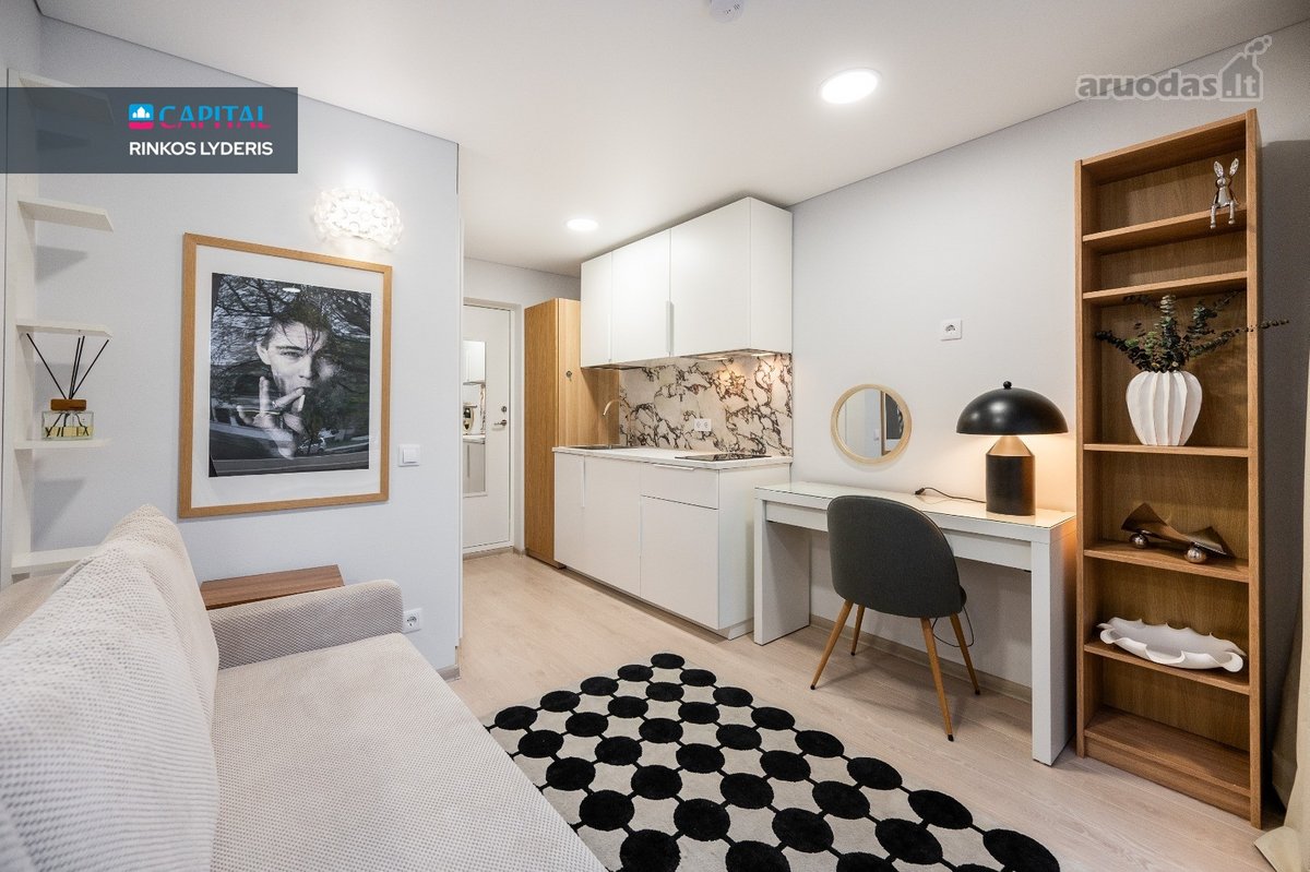 Nuomojama Stilinga 14,36 M² Studija Su - nuotraukos Nr. 6