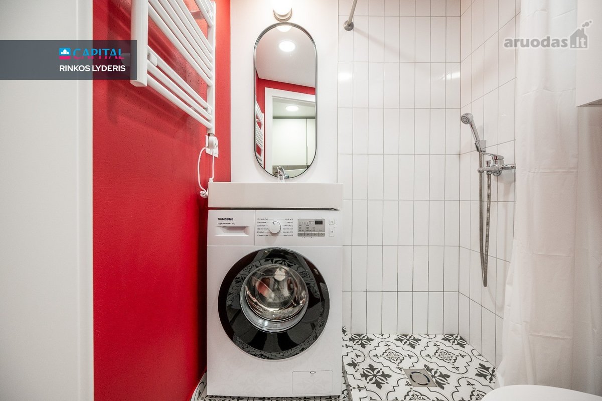 Nuomojama Stilinga 14,36 M² Studija Su - nuotraukos Nr. 11