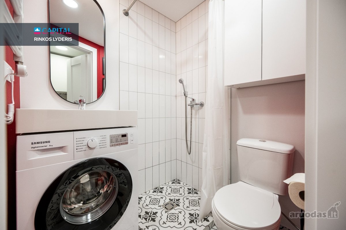 Nuomojama Stilinga 14,36 M² Studija Su - nuotraukos Nr. 12