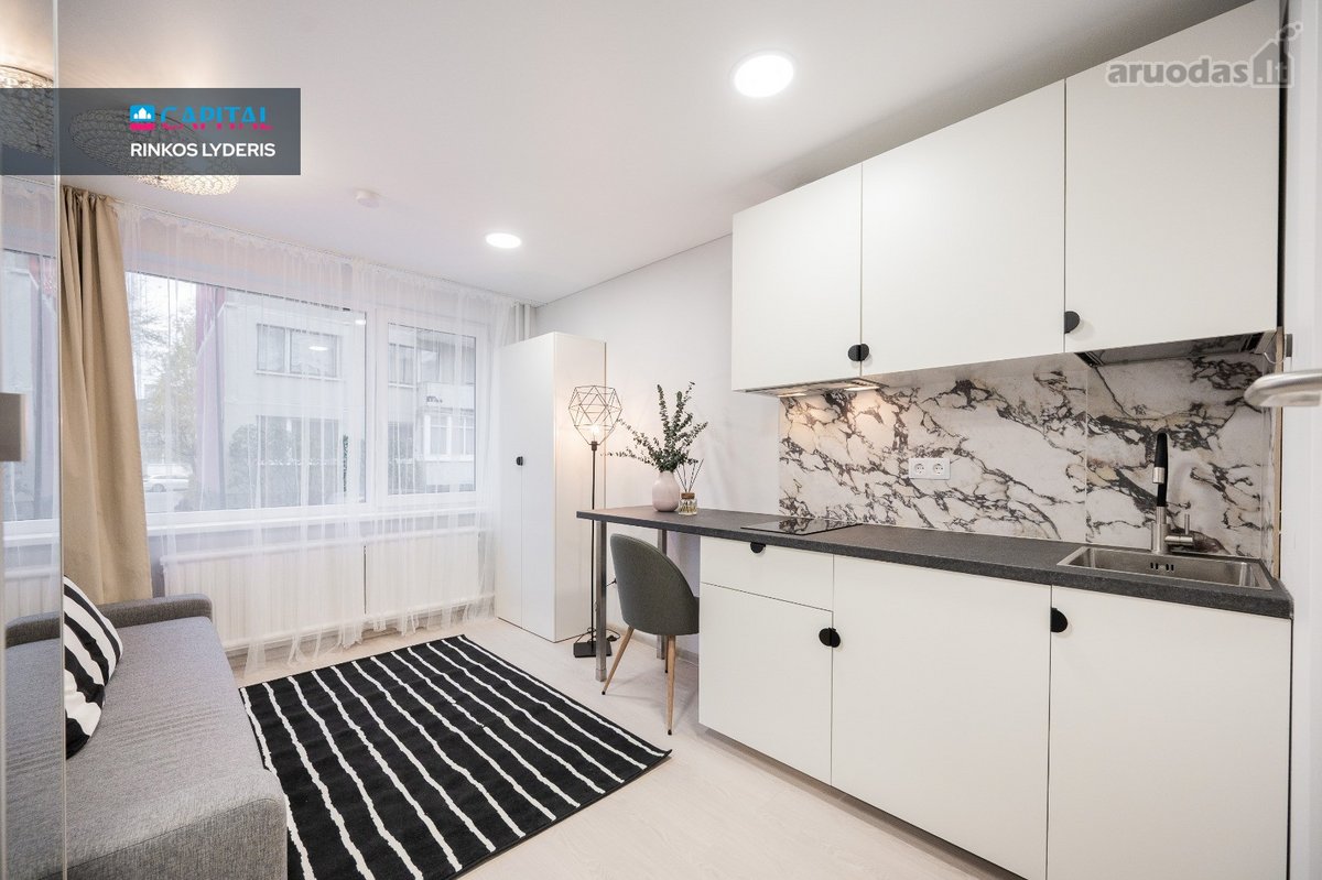 Nuomojama Stilinga 14,82 M² Studija - nuotraukos Nr. 2