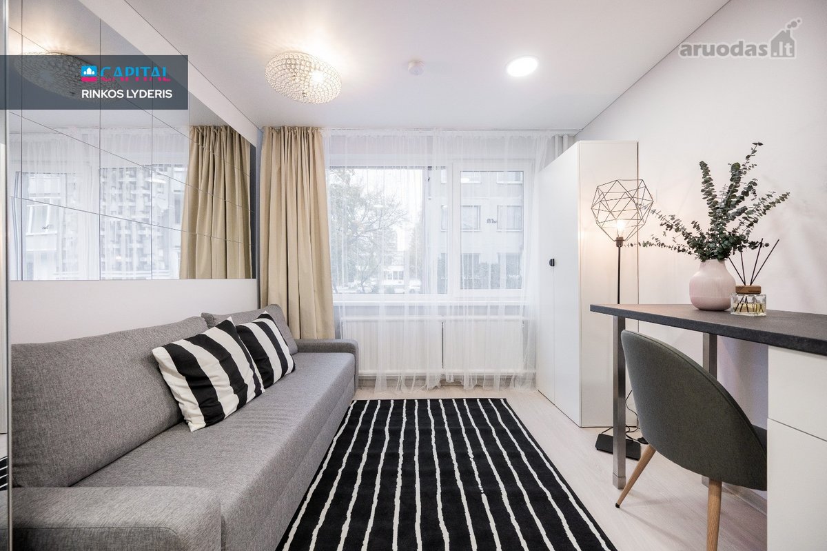 Nuomojama Stilinga 14,82 M² Studija - nuotraukos Nr. 4