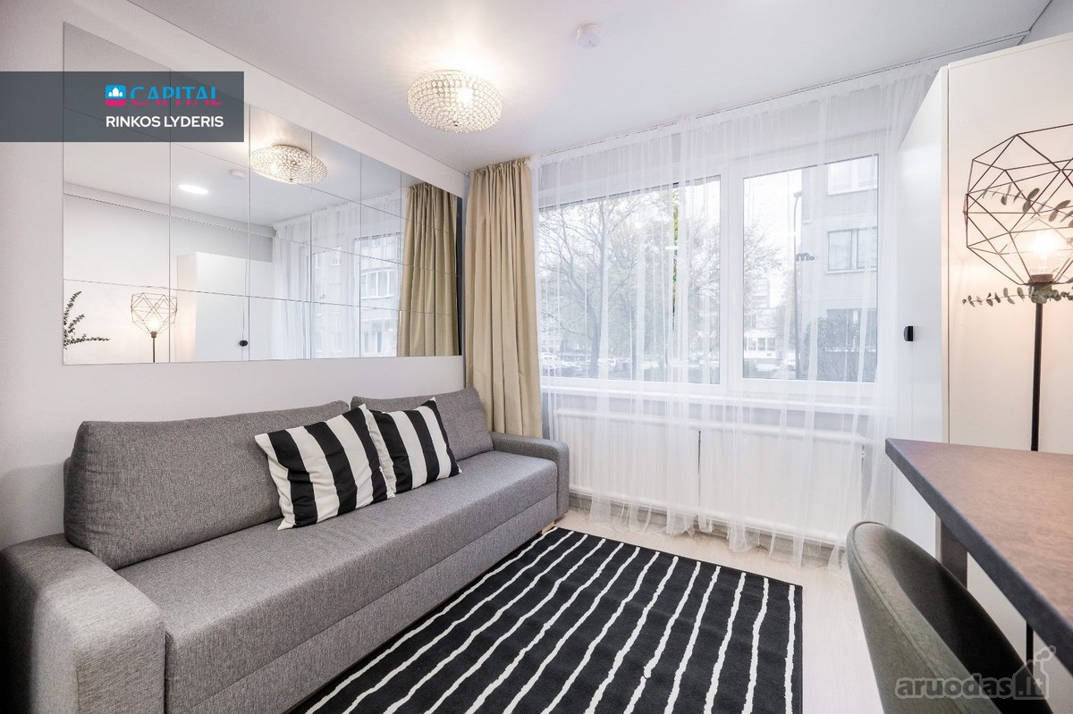 Nuomojama Stilinga 14,82 M² Studija - nuotraukos Nr. 5