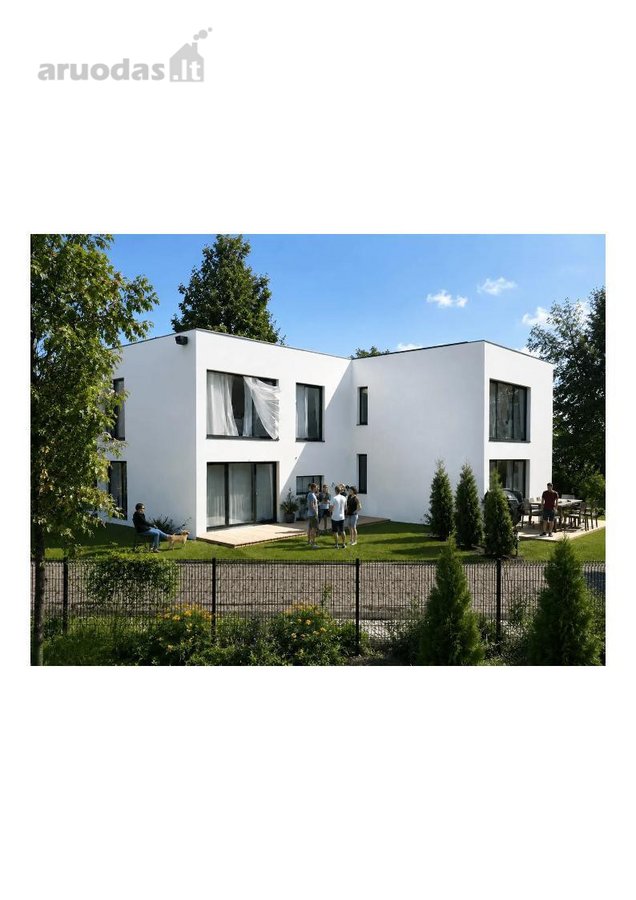 Šiuolaikiška architektūra, daug šviesos. - nuotraukos Nr. 5