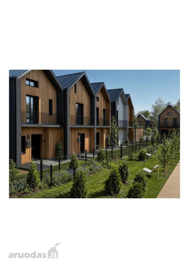 Šiuolaikiška architektūra, daug šviesos. - nuotraukos Nr. 2