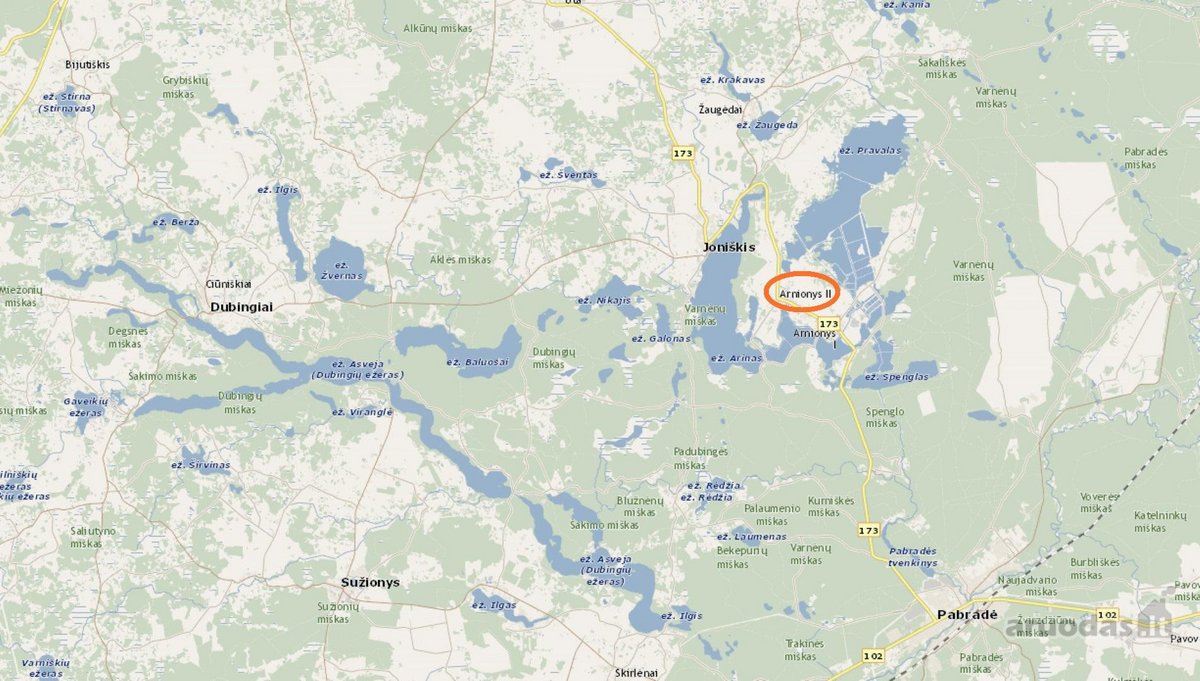 Parduodamas 20 arų sklypas Arnionių II k., - nuotraukos Nr. 15
