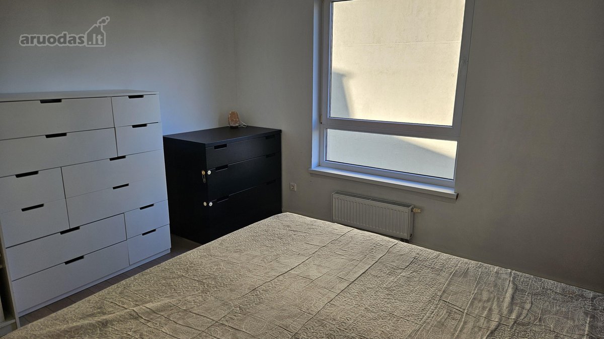 Nuomojamas šviesus ir tvarkingas 6š m² butas - nuotraukos Nr. 8