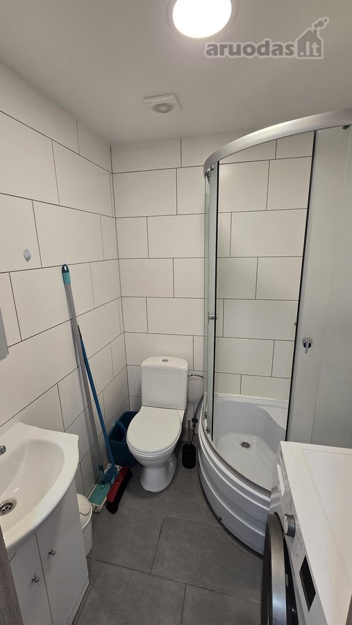 Išnuomojamas tvarkingas studio tipo butas su - nuotraukos Nr. 7