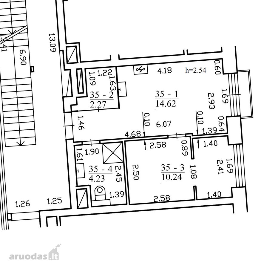 Naujai Įrengtas, Negyventas 2 Kambarių Butas - nuotraukos Nr. 19