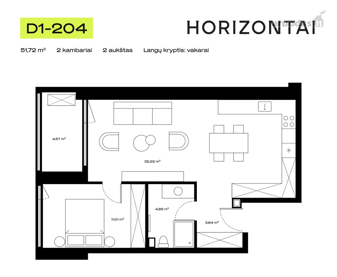 Horizontai - šiuolaikiškas gyvenimas vienoje - nuotraukos Nr. 9