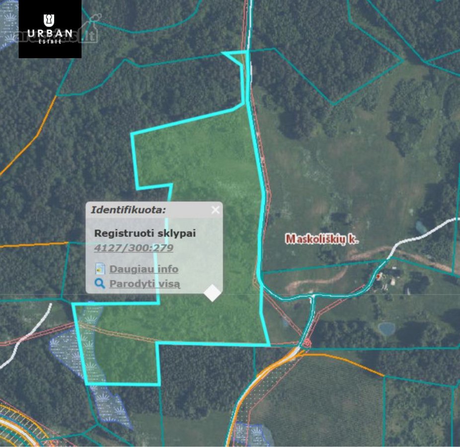 Parduodami 19,26 Ha Žemės Ūkio Paskirties - nuotraukos Nr. 2