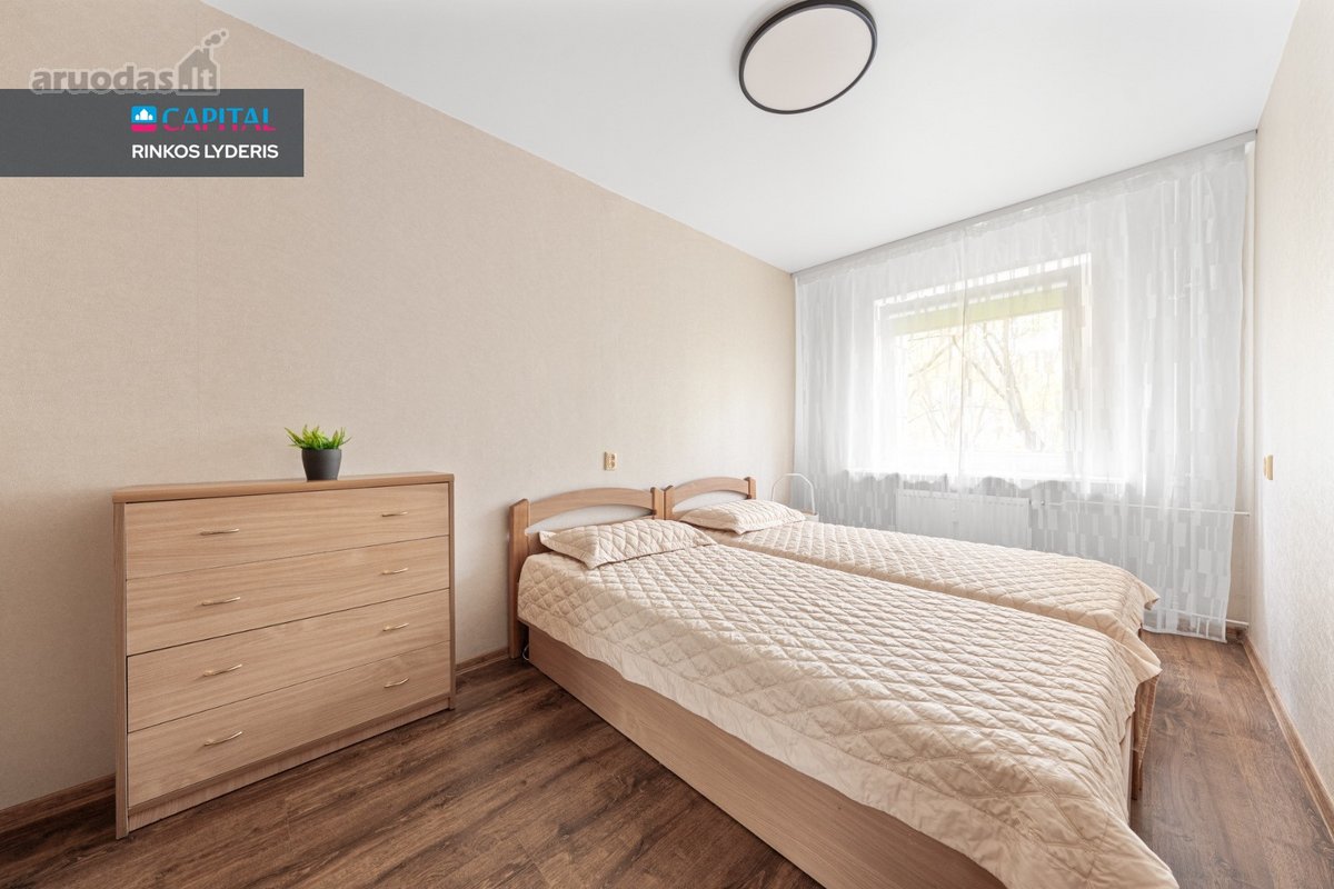 Nuomojamas Šviesus 2 Kambarių Butas - nuotraukos Nr. 10