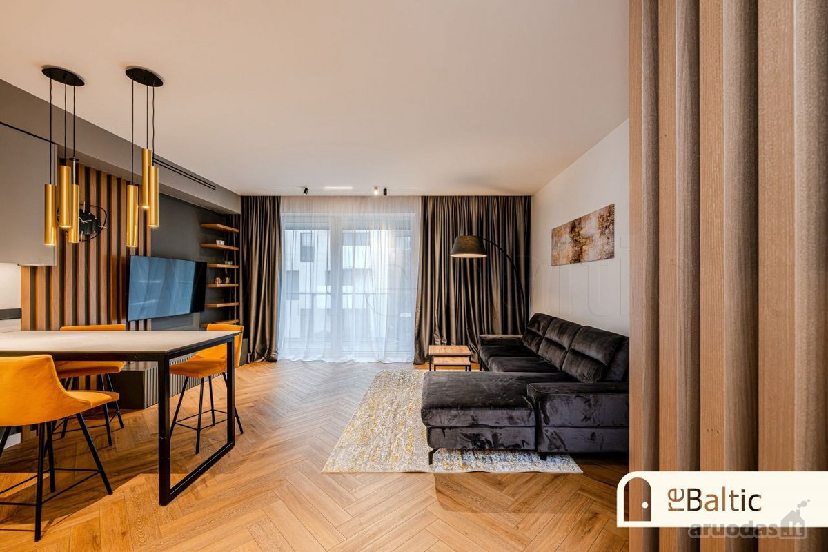 Prestižinis dviejų kambarių butas Paupio - nuotraukos Nr. 5