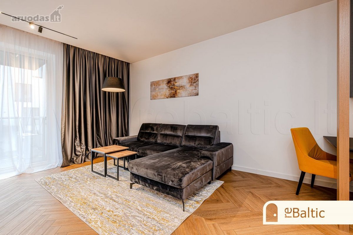 Prestižinis dviejų kambarių butas Paupio - nuotraukos Nr. 8