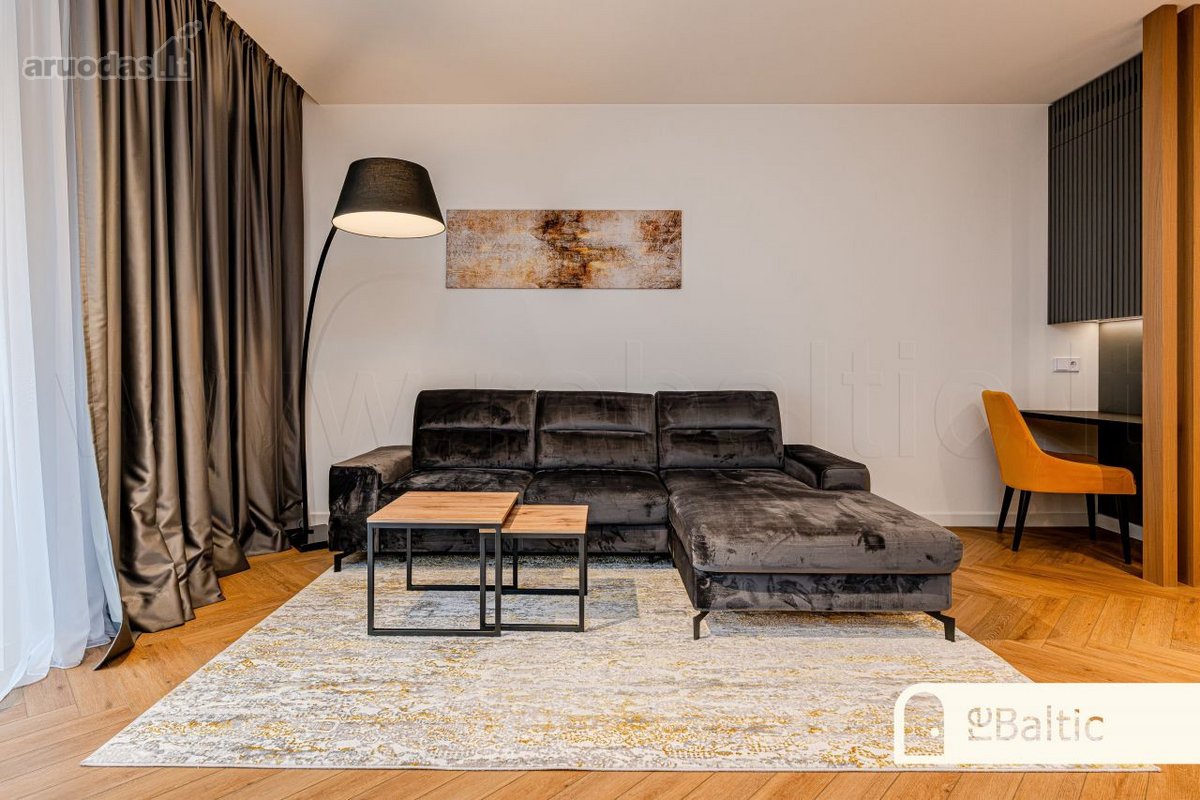 Prestižinis dviejų kambarių butas Paupio - nuotraukos Nr. 12