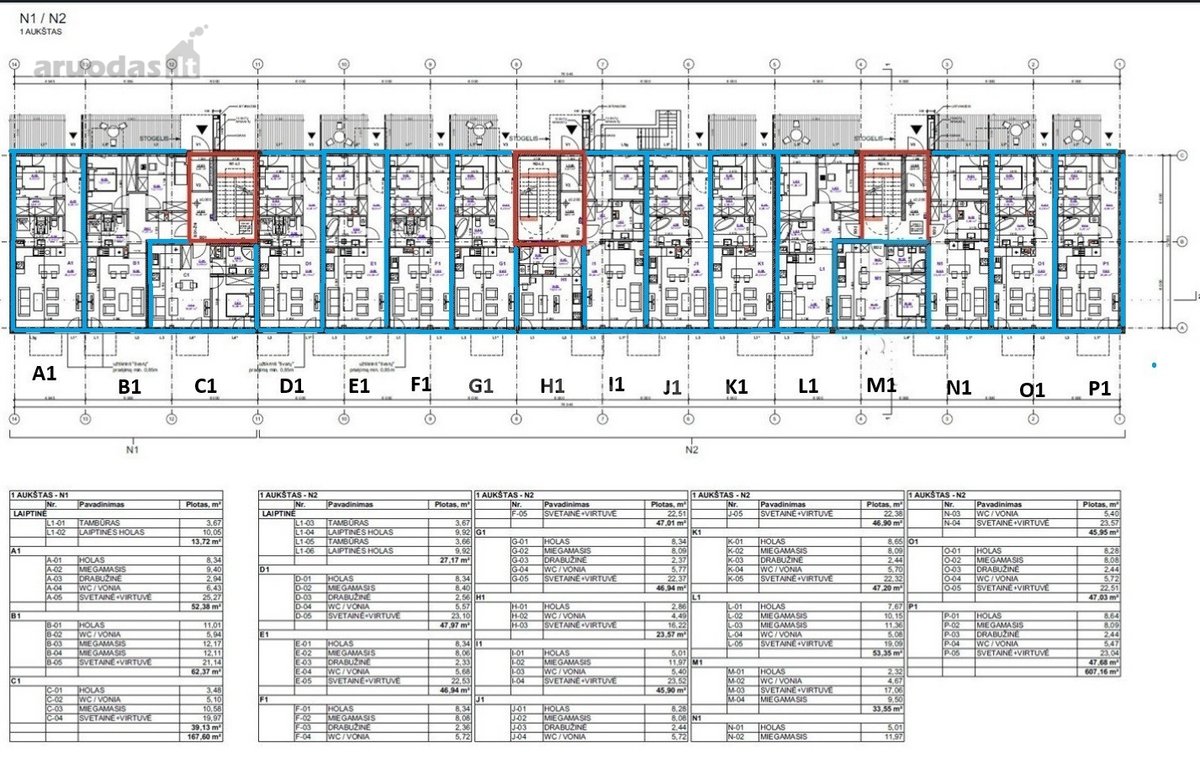 Kaštonų apartamentai – tai naujas, modernus - nuotraukos Nr. 16