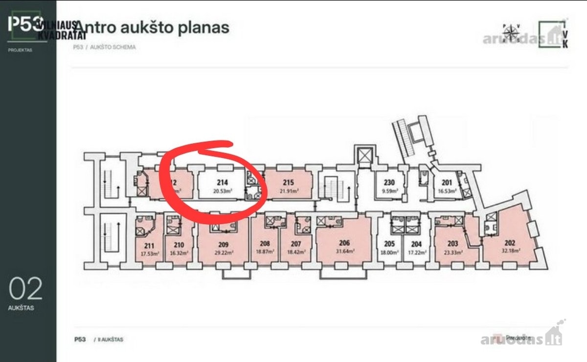  Butas už įkandamą kainą Vilniaus Senamiestyje - nuotraukos Nr. 19
