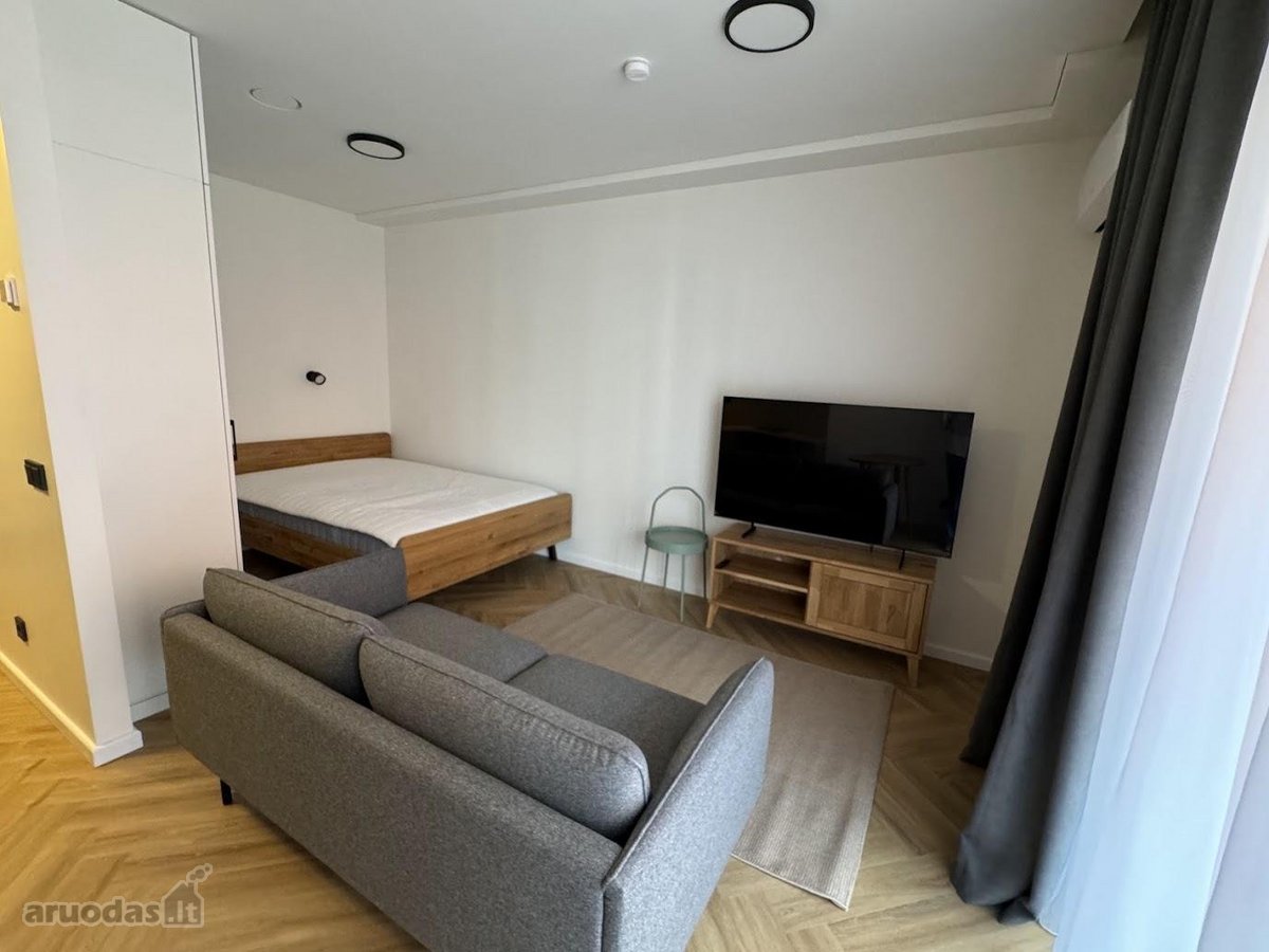 Nuomojamas kokybiškai įrengtas 30 m² vieno - nuotraukos Nr. 2