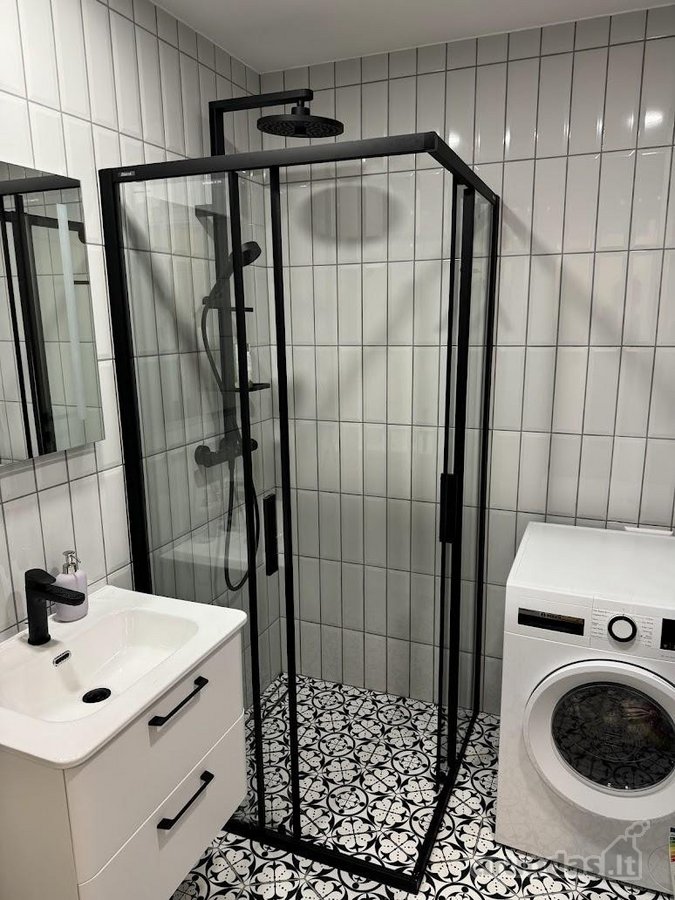 Nuomojamas kokybiškai įrengtas 30 m² vieno - nuotraukos Nr. 6