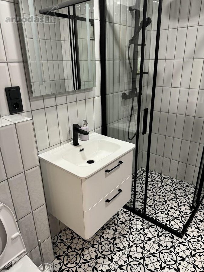 Nuomojamas kokybiškai įrengtas 30 m² vieno - nuotraukos Nr. 7